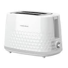 Preview of the first image of Morphy Richards Hive White 2 Slice Toaster - Gloss Finish -.