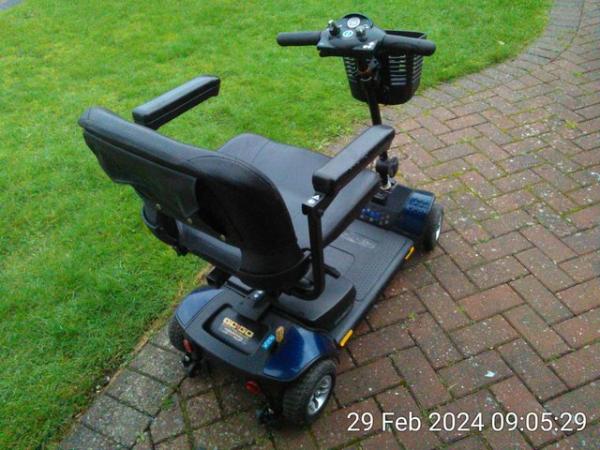 Image 2 of Mobility scooter pride elite traveller in good condition.