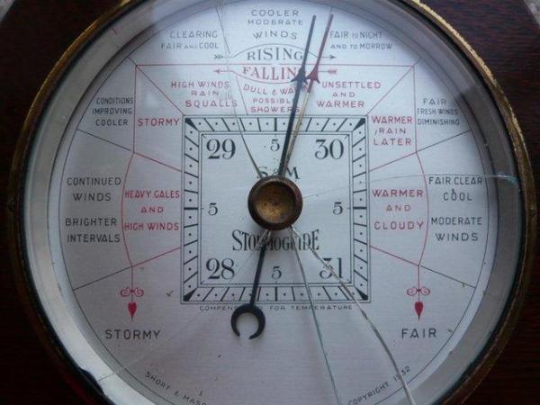 Image 2 of Barometer - vintage, Stormguide