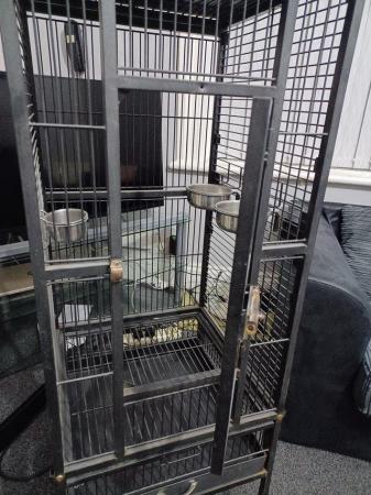 Image 1 of BIRD CAGE FOR ALEXANDER RINGNECK GRAY PARROTS COCKATIELS AND