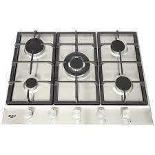 Preview of the first image of BUSH 70CM S/S 5 BURNER GAS HOB-CAST IRON-NEW-SUPERB.