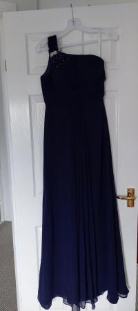 Image 1 of Evening/bridesmaid dress. Long dress, indigo blue
