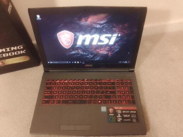 Image 3 of MSI GV62 7RD 15" Gaming Laptop