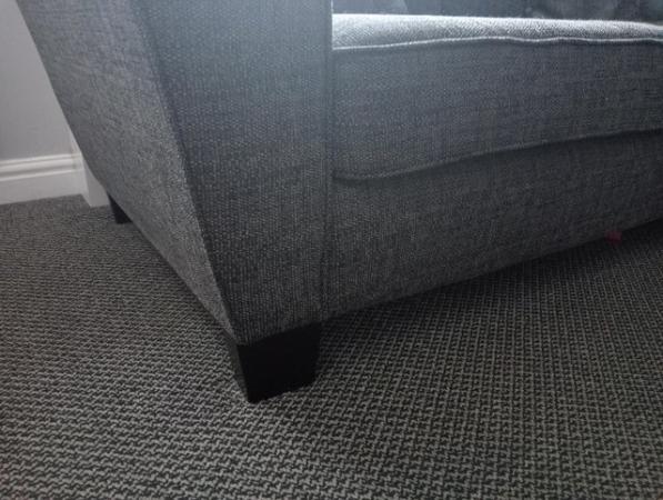 Image 1 of SCS Charcoal 3 Seater Sofa Theo