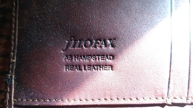 Image 7 of Filofax Hampstead A5 Leather Organiser
