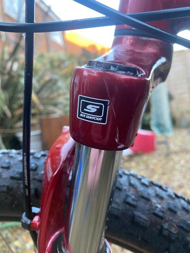 Preview of the first image of Specialized RipRock 24 inch wheels in Candy Red.