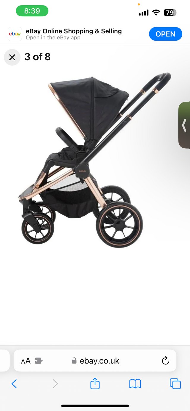 Preview of the first image of Zummi solo travel system.