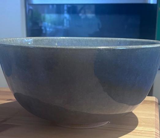 Image 2 of Beautiful blue glazed ceramic bowl