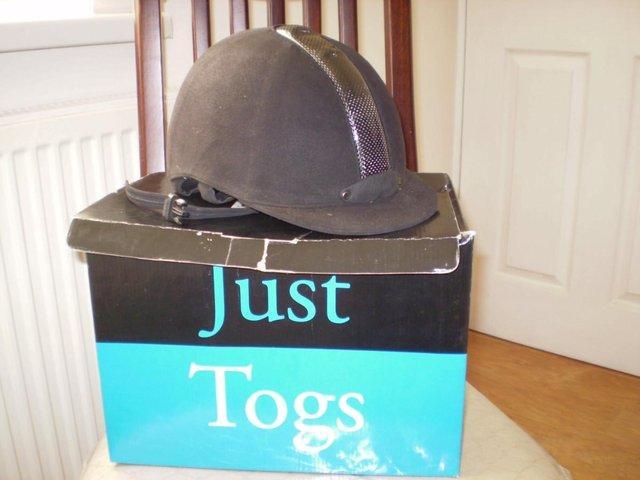 Preview of the first image of JTE JUST TOGGS RIDING HATS (2 ).
