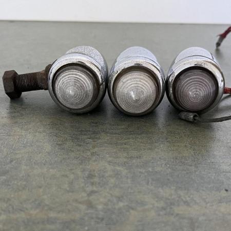 Image 2 of 3 Austin A30 Lucas torpedo side lights untested.£35 ovno lot