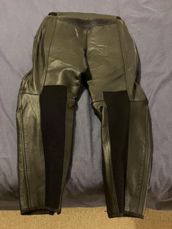 Image 3 of Men’s Acesport leather motorcycle trousers