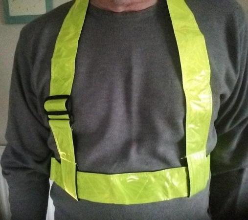 Image 3 of NEW Hi viz harness fully adjustable