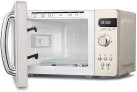 Preview of the first image of COMFEE RETRO STYLE CREAM MICROWAVE-800W-20L-EXPRESS COOK**.