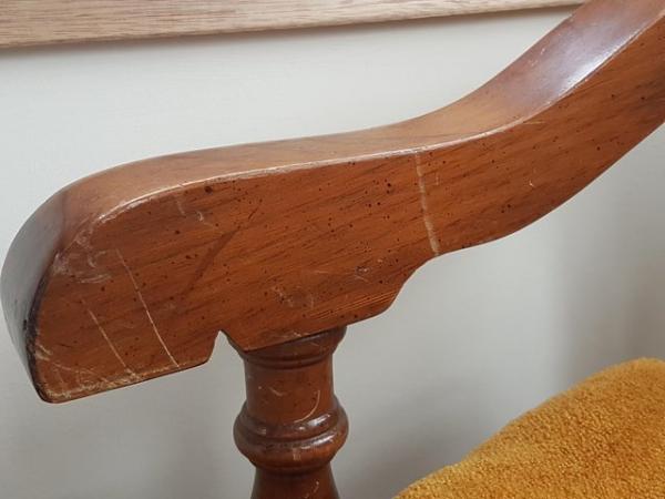 Image 3 of Beautiful wooden telephone seat/bench
