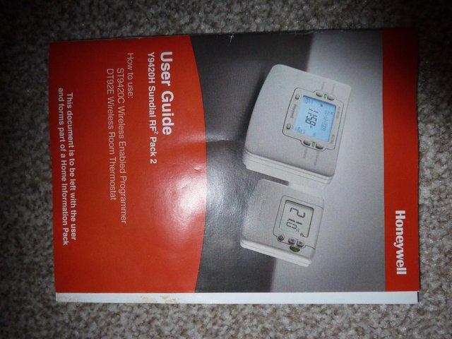 Preview of the first image of Honeywell Heating Programmer and Room Thermostat.