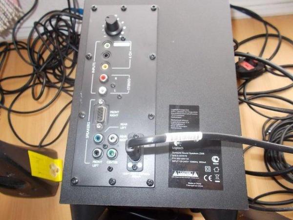 Image 3 of Logitech Surround sound Immersive Speakers Z506