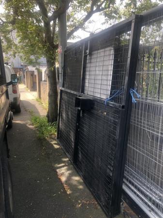 Image 1 of Yard gates plastic coated as new