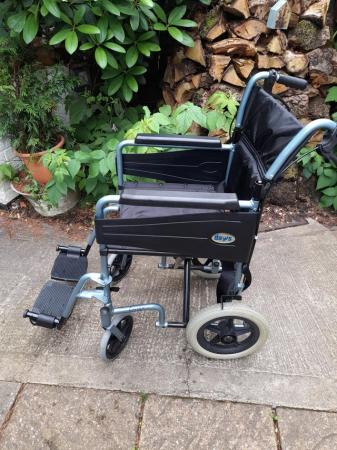 Image 2 of Wheelchair in almost unused condition would like gone quick