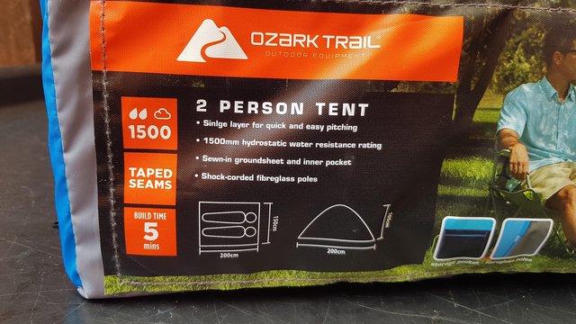 Image 1 of 2 person tent..............