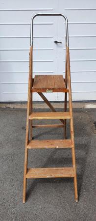 Image 1 of Wooden Decorators Step Ladders............