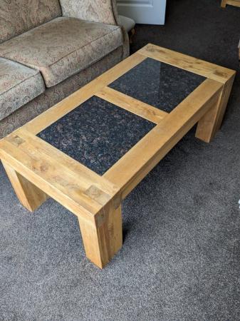 Image 1 of For Sale Solid oak coffee table