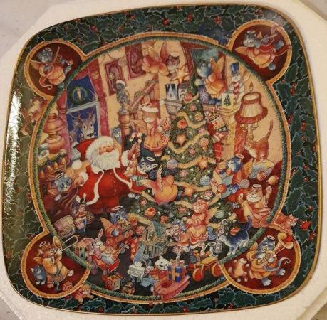 Image 1 of Bill Bell Lend A Helping Paw Porcelain Plate