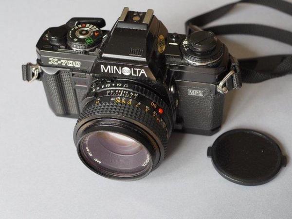 Image 2 of Two Minolta 35mm SLR cameras and accessories