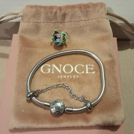 Image 2 of Gnoce charm bracelet 17cm