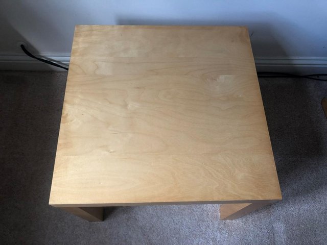 Preview of the first image of Ikea LACK side table - good condition.
