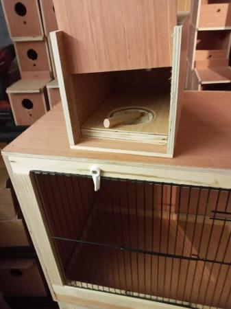 Image 1 of Budgie nest boxes with concave