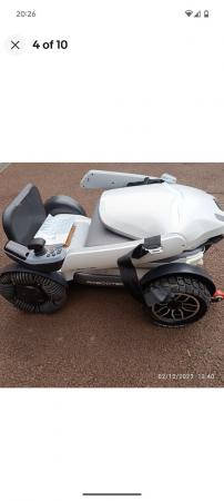Image 2 of Foldable electric wheelchair as new