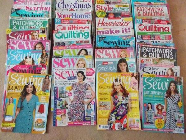 Image 3 of 60 Sewing Quilting Craft Magazines 2019
