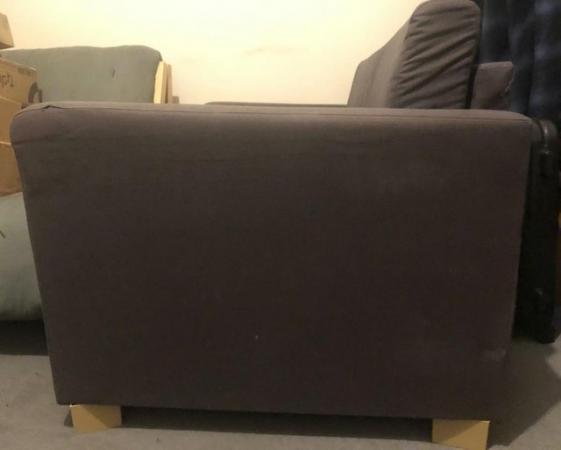 Image 3 of BEST OFFER ACCEPTED - Blue two-seater sofa