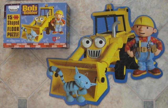 Image 2 of Bob the Builder Game & 2 Boxes of Jigsaw Puzzles