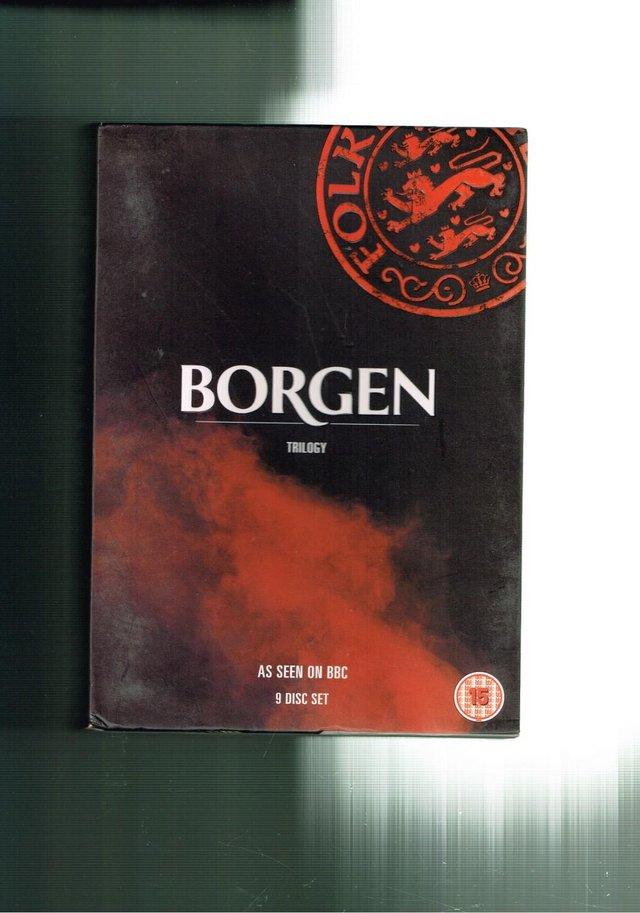 Preview of the first image of BORGEN TRILOGY 9 DISC SET Nordic Noir.