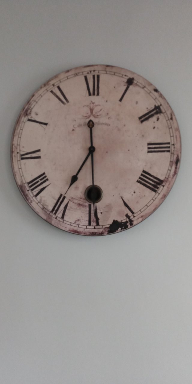 Preview of the first image of Vintage reproduction wall clock.