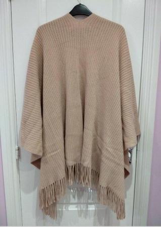 Image 10 of New Women's Wallis Collection Ribbed Shawl Pale Pink