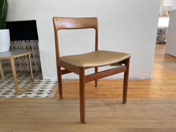 Image 2 of 6 Mid century modern chairs, solid wood
