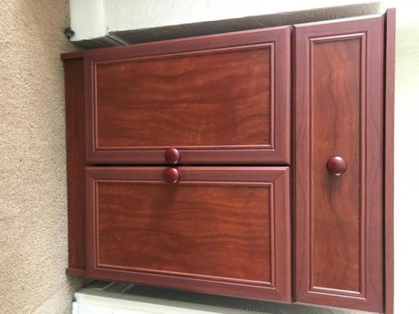 Image 1 of Wooden Cupboard/Storage Unit with drawer