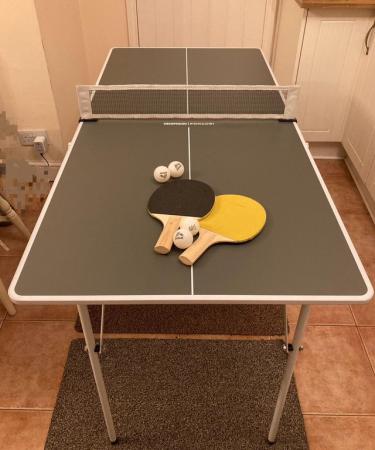 Image 2 of Indoor Table Tennis Table and equipment