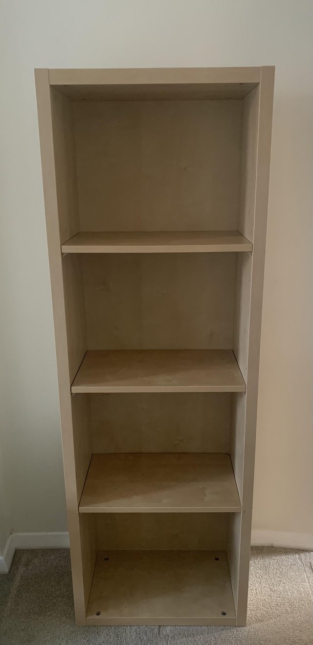 Preview of the first image of IKEA Bookcase (adjustable shelf heights).