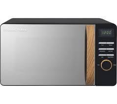 Preview of the first image of RUSSELL HOBBS SCANDI BLACK 17L MICROWAVE-700W-FAB**.