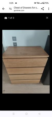 Image 2 of Ikea Chest of drawers with 4 drawers