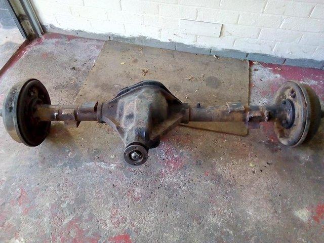 Preview of the first image of LAND ROVER 109 SERIES SALIBURY REAR AXLE - USED..