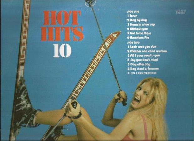 Image 2 of 2 LPs - Hot Hits 10 and The Session Men sing hits