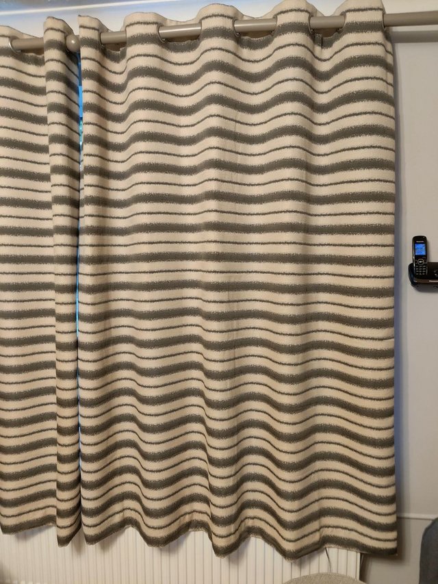 Preview of the first image of Two Matching Pairs Of Curtains.