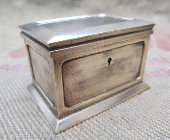 Image 2 of Small Quality Brass Antique Casket Box