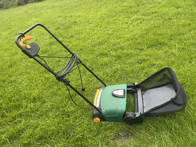 Preview of the first image of Garden Electric Lawn Raker- for stripping moss..
