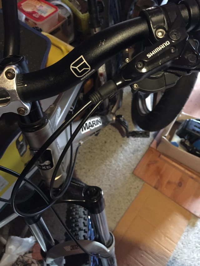 Preview of the first image of Marin mountain bike alloy frame hard tail.