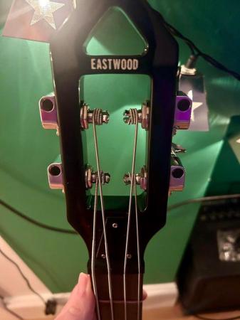 Image 2 of Eastwood EEB-1 bass guitar in Sunburst